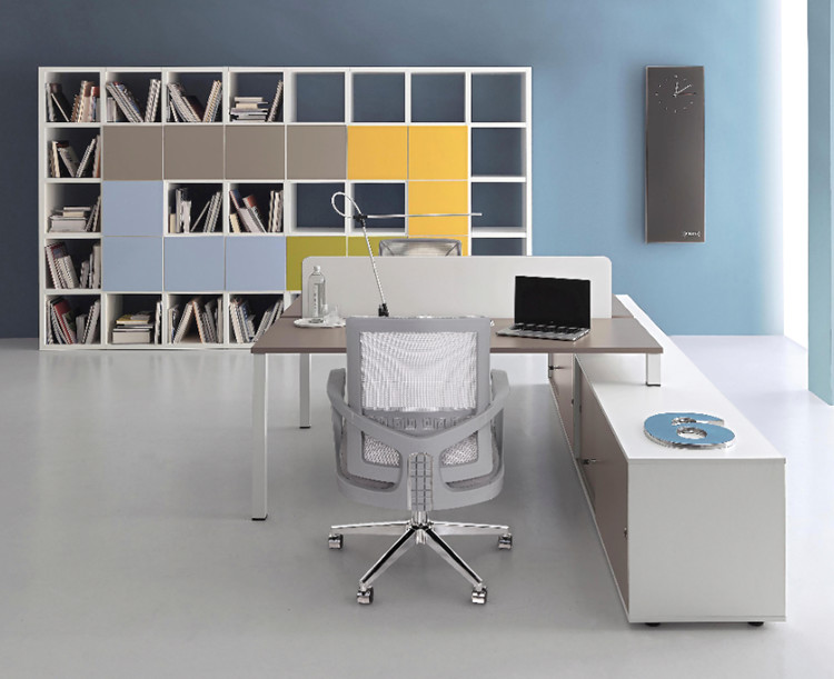 Gray Ergonomic visitor seating chair meeting chair mesh chair