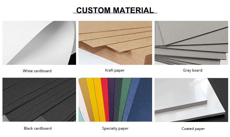 Large White Card Hot Stamping Custom Logo Printing Paper Bag for Clothes and Boutiques