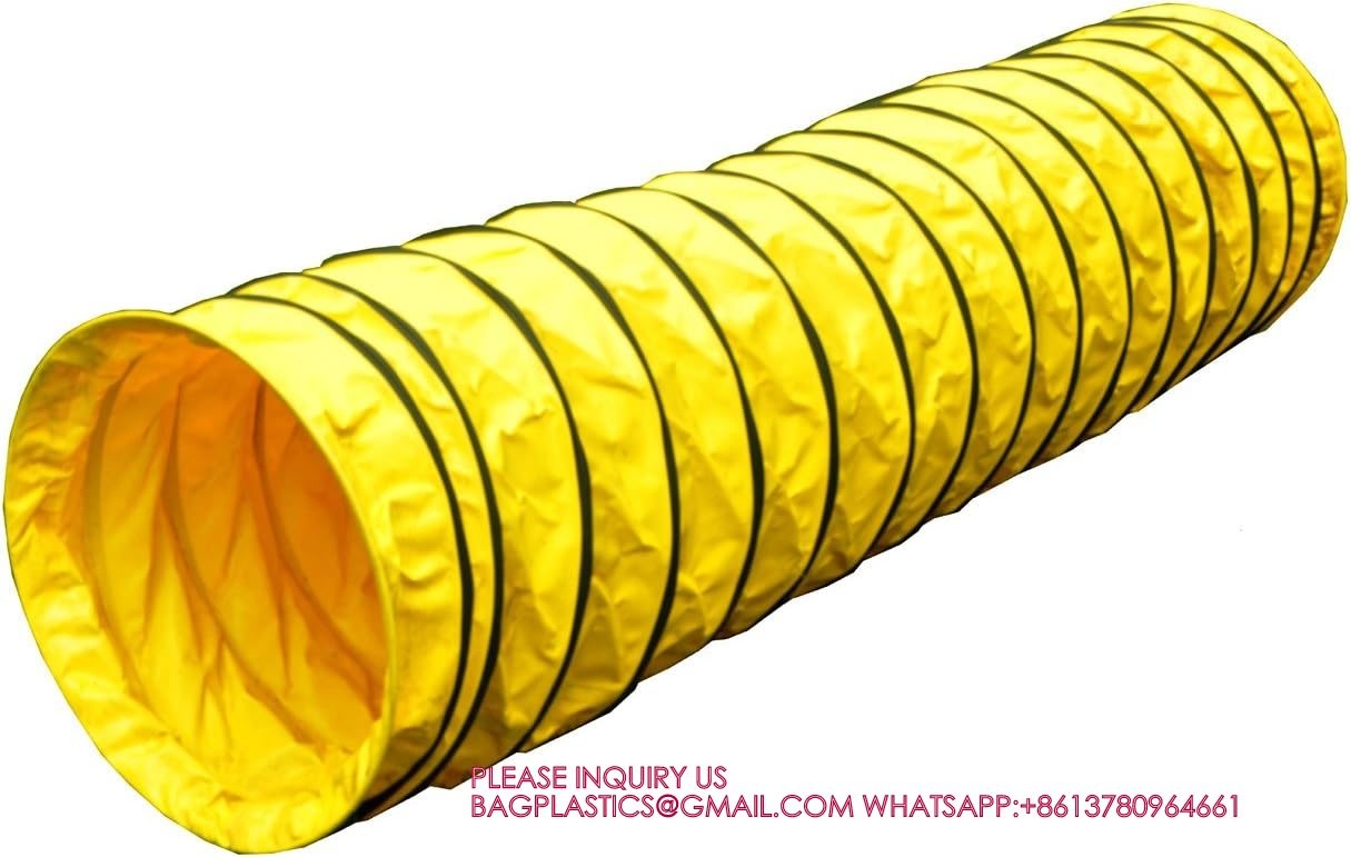 PVC Material Slip Proof Dog Agility Tunnel Wire Supported Dog Training Tunnel 600mm
