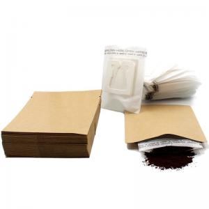 Buy cheap 9 X 7.4 Cm Drip Coffee Filter Bags White for 8g-15g Coffee product