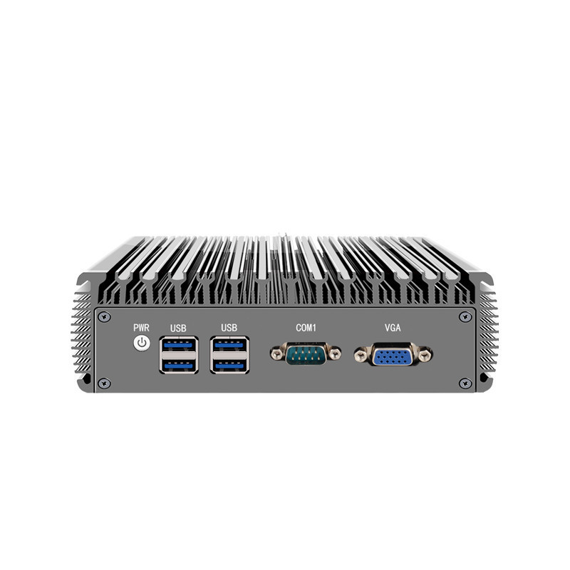 fanless embedded box pc intel celeron J4125 N5105 mini pc computer for industrial