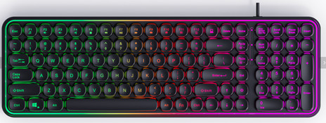 1800mAh Battery Keyboards Mouse Combos 370g Supports 2.4G Wireless And Bluetooth Dual-mode Colorful RGB Backlighting For Gamers Office Workers