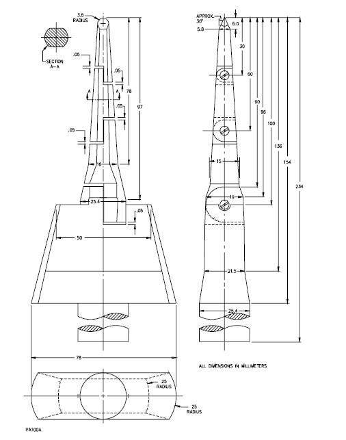 IEC62368 UL Stainless Steel Accessibility Probe Nylon Handle