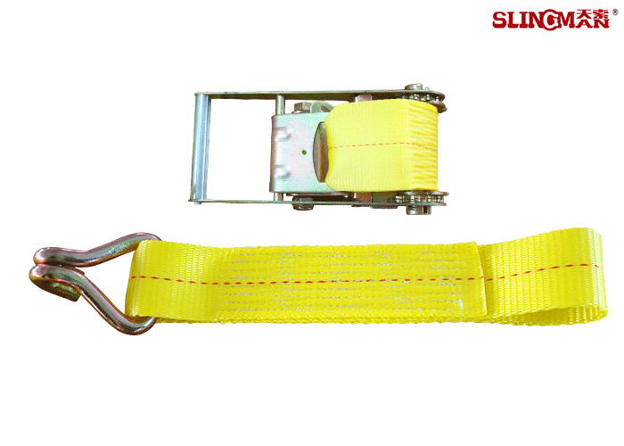 5000 LBS Heavy Duty Trailer Straps 4 Inch 30 Feets Easy To Use With Wire Hook