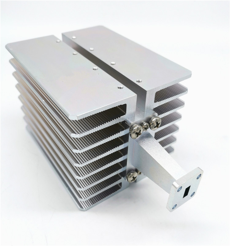 300w Aluminum Waveguide Load / Rf Load Termination 26.5-40ghz Anti Rust