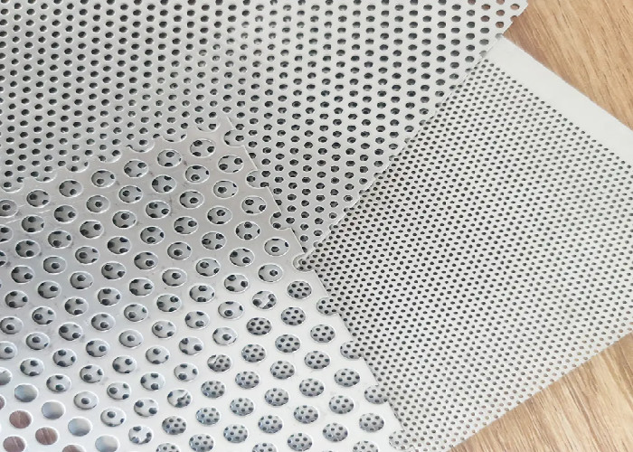 Precision Perforated Metal Mesh Laser Cut Holes Stainless Steel Custom Sizes Patterns