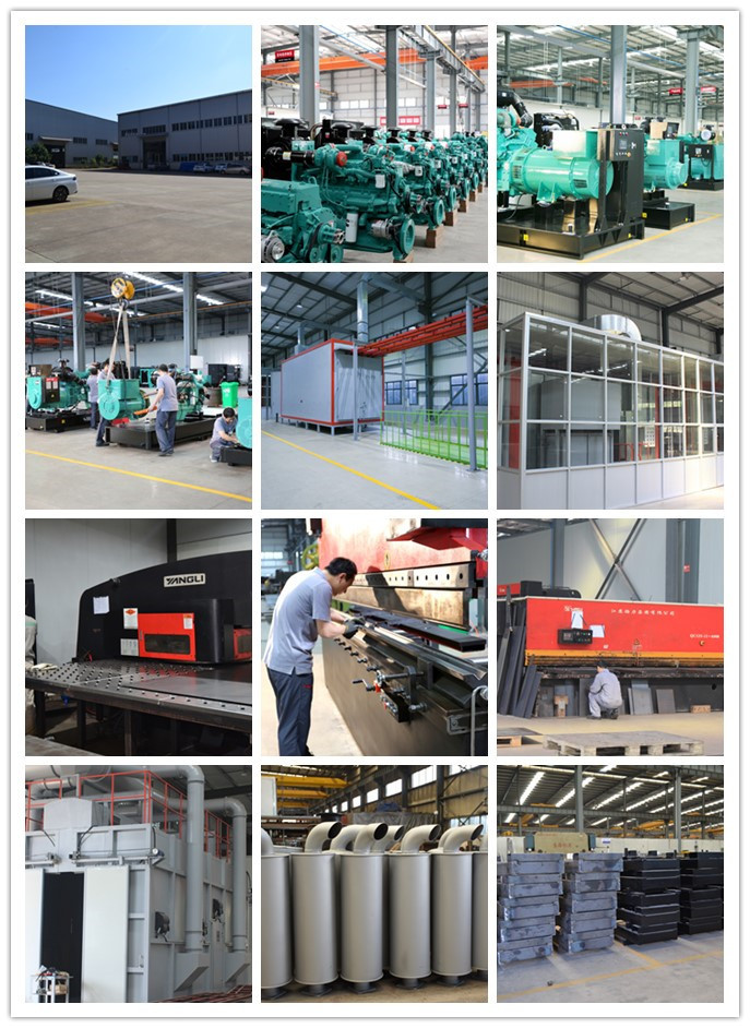 400 Kva Prime Power Silent Diesel Generator Set 100kw NTAA855-G7A