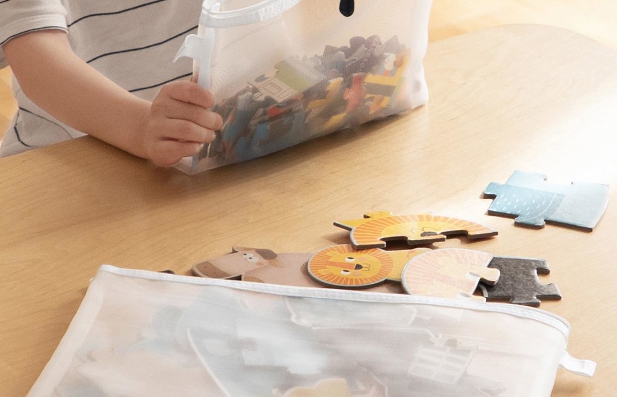 A4 TRANSPARENT PAPER BAG NYLON NET TEST PAPER HOMEWORK THICKENED TEXTBOOK STORAGE BAG PEN BAG STUDENT SUPPLIES