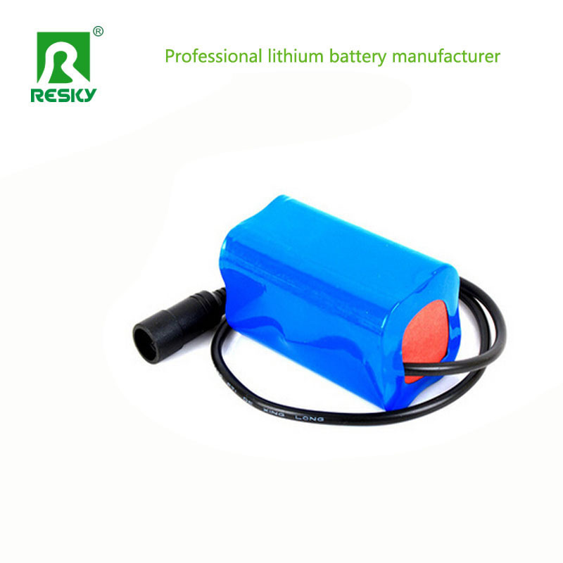 Rechargeable Lithium Battery Power Pack 18650 7.4V 4400mAh For Warm Carpet