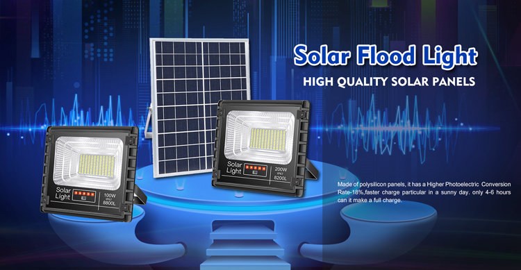 IP67 Waterproof Outdoor Garden Security Projector Billboard Reflector LED Solar Flood Lights