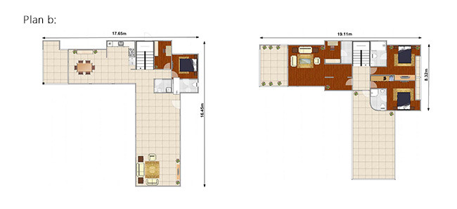 Modular Portable Light Steel Villa House Luxury Prefab Houses Insulation Material