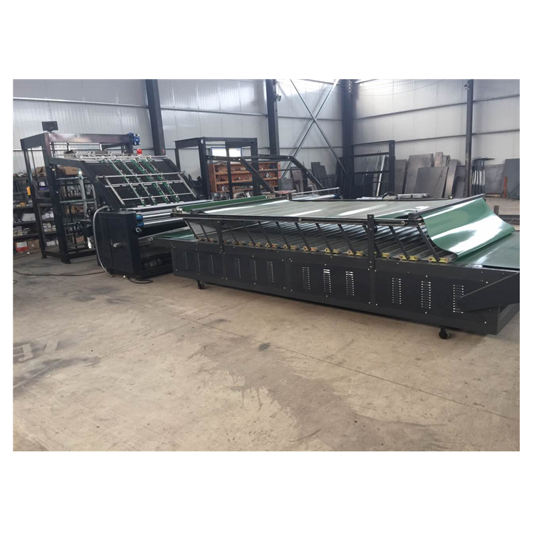 Laminating Material Flute Paperboard Semi-Automatic Glue Machine for High Productivity