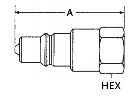 CB-1-B 10,000psi Hydraulic Quick Coupler for Rugged High Pressure Applications