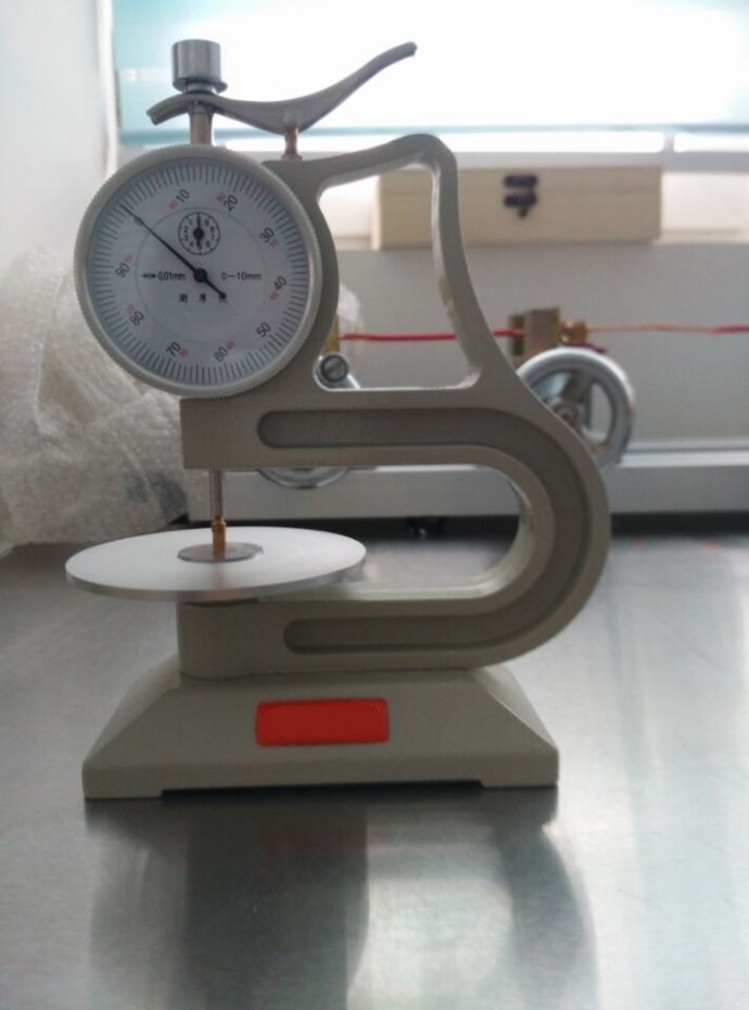 NDT Test Equipment 0.01mm LP-10-C Thickness Gauge for vulcanized rubber and plastic