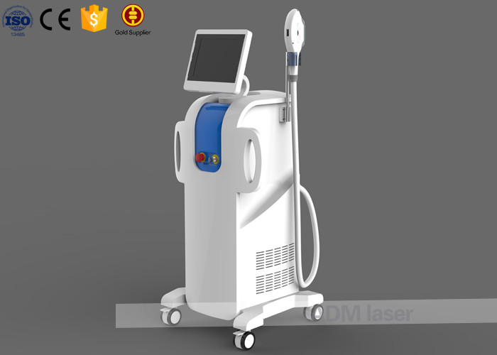 2 Handpiece Vertical IPL RF ND YAG Laser Hair Removal & Tattoo Removal