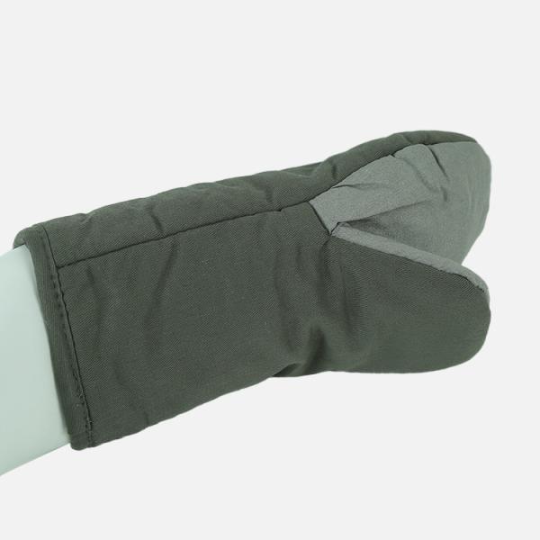 Heat Resistant Potholder Short Cotton Kitchen Gloves Clips Textiles Mini Oven
