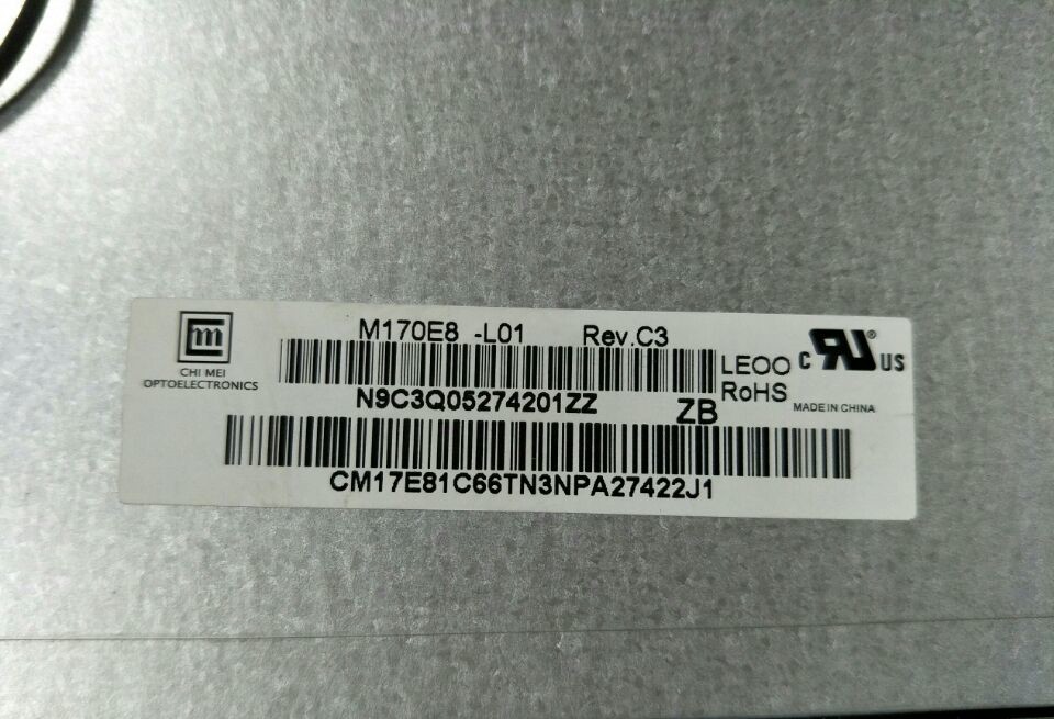 M170E8-L01 CMO 17.0" 1280(RGB)×1024 250 cd/m² INDUSTRIAL LCD DISPLAY