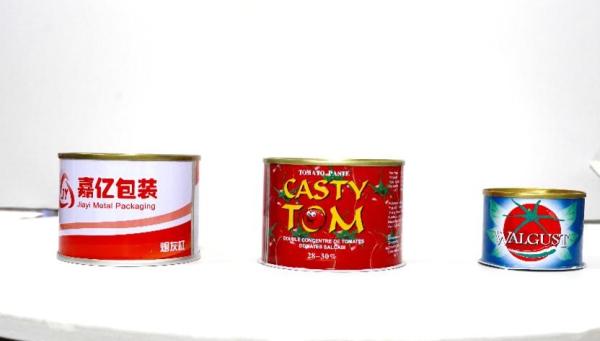 Quality Cylindrical D52mm Tin Food Cans Fruit Vegetables Water Fish Soup Food Can Packaging for sale