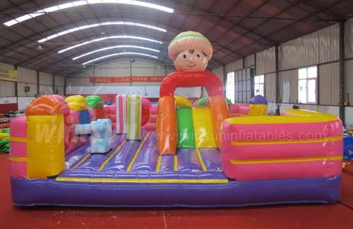 Pinocchio Theme Inflatable Bounce House , Children'S Inflatable Jump House