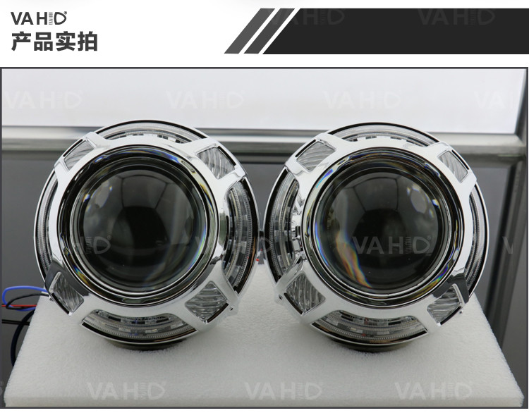 CH37B 3.0inch Crystal angel eye Bixenon Car hid xenon projector kit