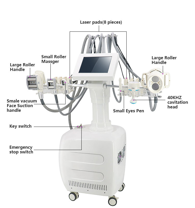 Vertical Slimming Machine 7 In 1 Weight Loss Cellulite Treatment Device