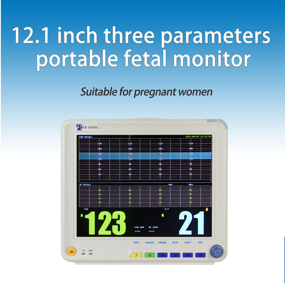 Medical Science Hospital Pregnancy Fetal Heart Rate Monitor PM-9000B