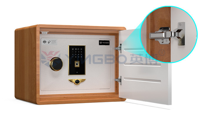 Dual Alarm Simple Design Smart Box Safe Bedside Table Thickened Bolts