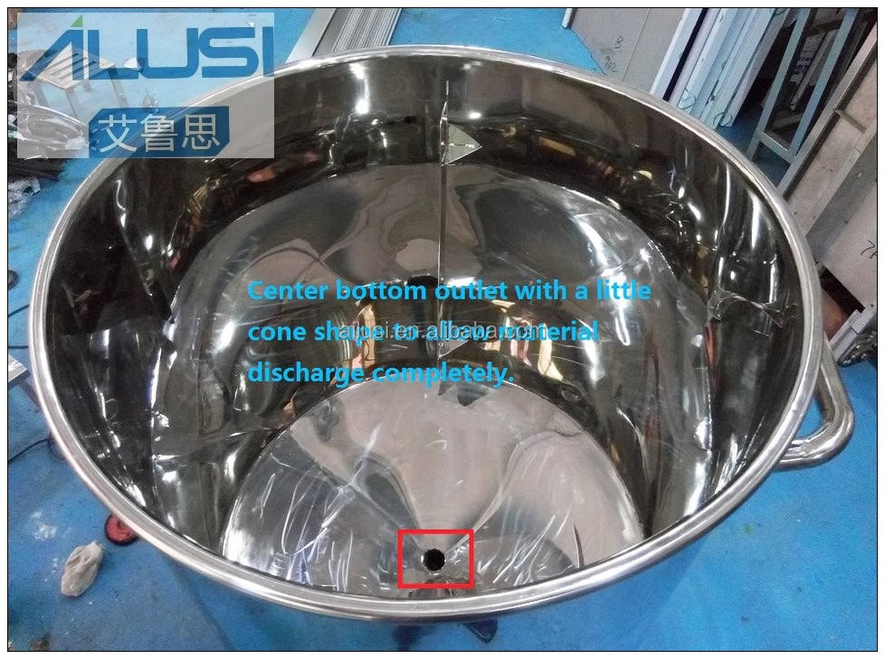 Heat Preservation Liquid Chemical Storage Tank 316L Stainless Steel Tank For Cosmetic