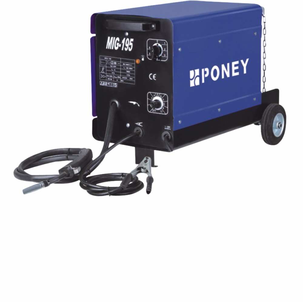 Portable DC Synergic MIG Welder Welding Tool Any Color Supported