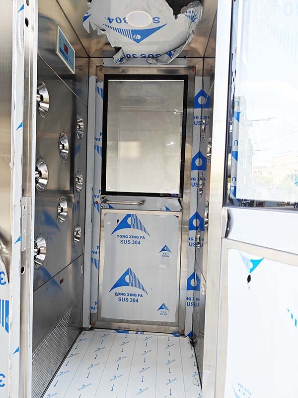 Cleanroom Stainless Steel Air Shower High Performance Solution For Clean Room Standards