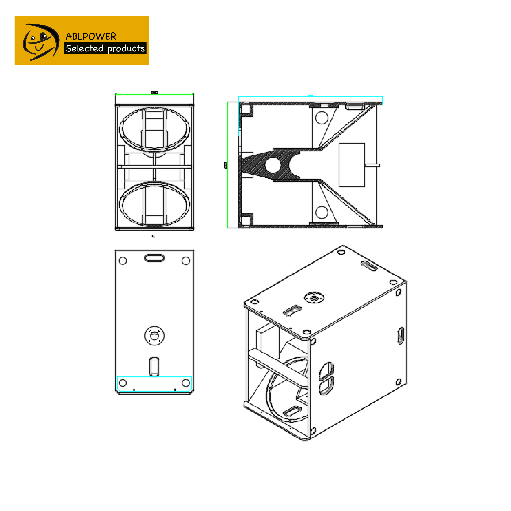 Overload Protection 33KHz Amp Module For Active Speaker