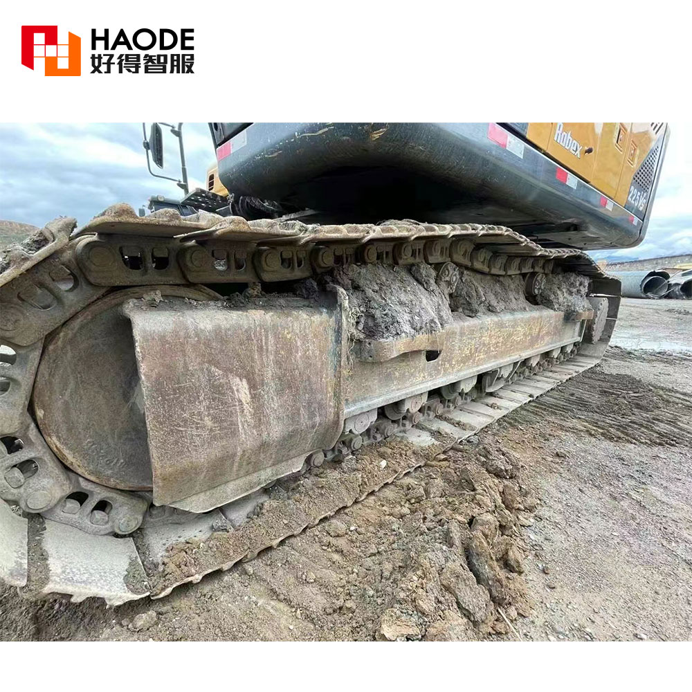 Good Condition Used Hyundai 215 Crawler Excavator Equipped with Top Hydraulic Valve