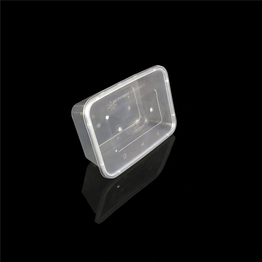 32g 750ml Rectangle Disposable Food Containers With Lids