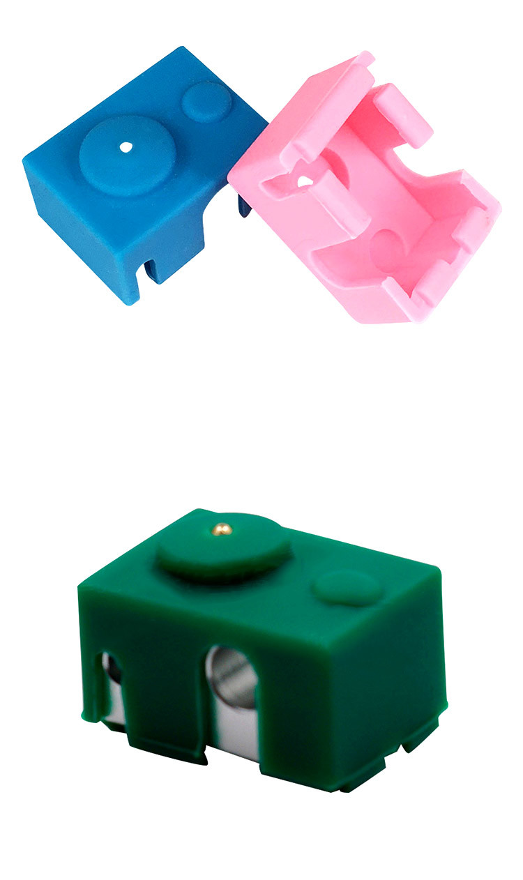 Custom Made 5pcs 3D Printer Silicone Rubber Case MK7 MK8 MK9