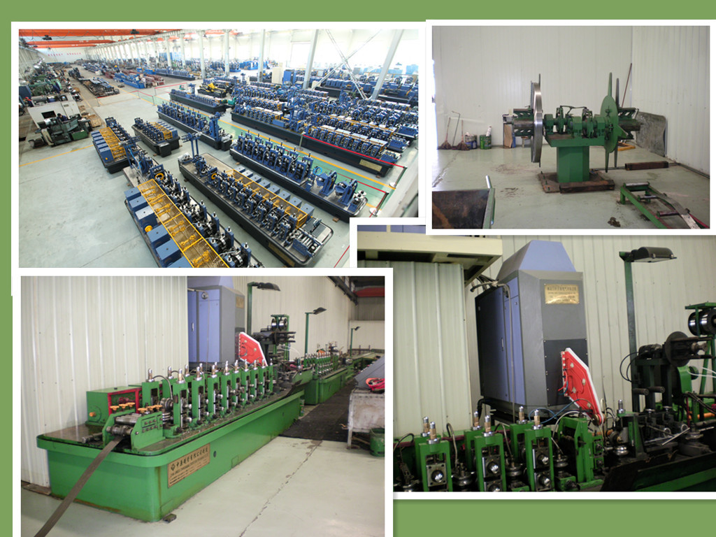 Heat Exchanger Steel Pipe Making Machine , Roll Forming Equipment