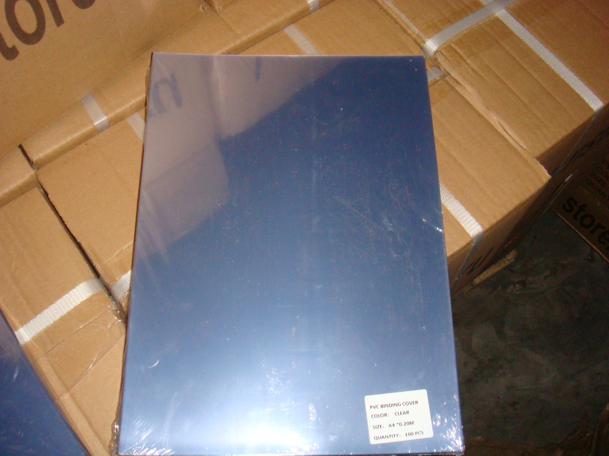 A4 A3 0.15mm 0.18mm 0.20mm 0.25mm 125mic 150MIC 180MIC 200MIC 250mic plastic PVC Binding Cover book cover from China