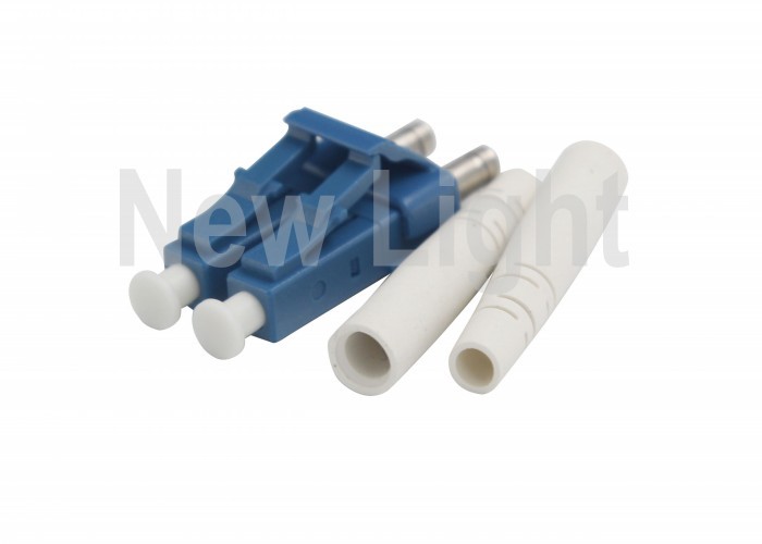 OEM LC duplex fiber connector , multimode LC connector For Telecom Network