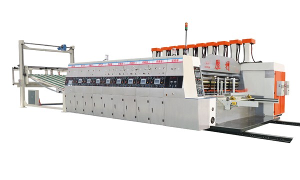Plc Control Automatic Corrugated Box Die Cutting Machine With Printing Function