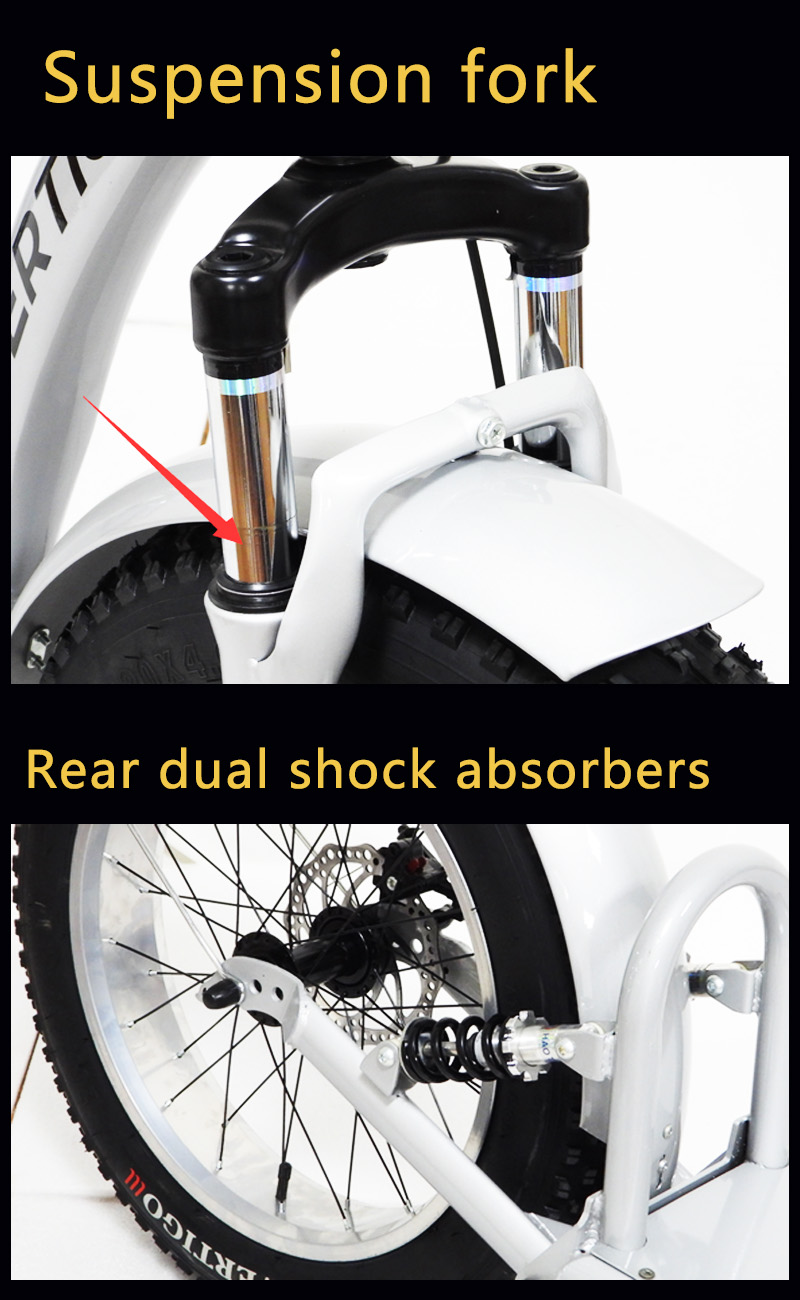 Experience Ultimate Ride With Our Full Suspension Front Rear Sunspension Scooter