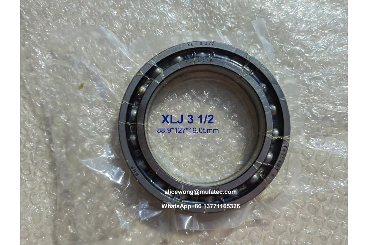 XLJ-3 1/2 auto bearing open thin section ball bearing 88.9*127*19.05mm