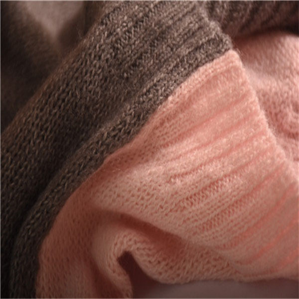 Revolution , Ladies Big Neck Seaters Color matching sweater autumn new style Women's trend
