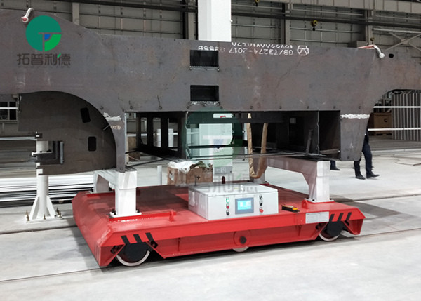 electrical battery rail transfer cart transfer