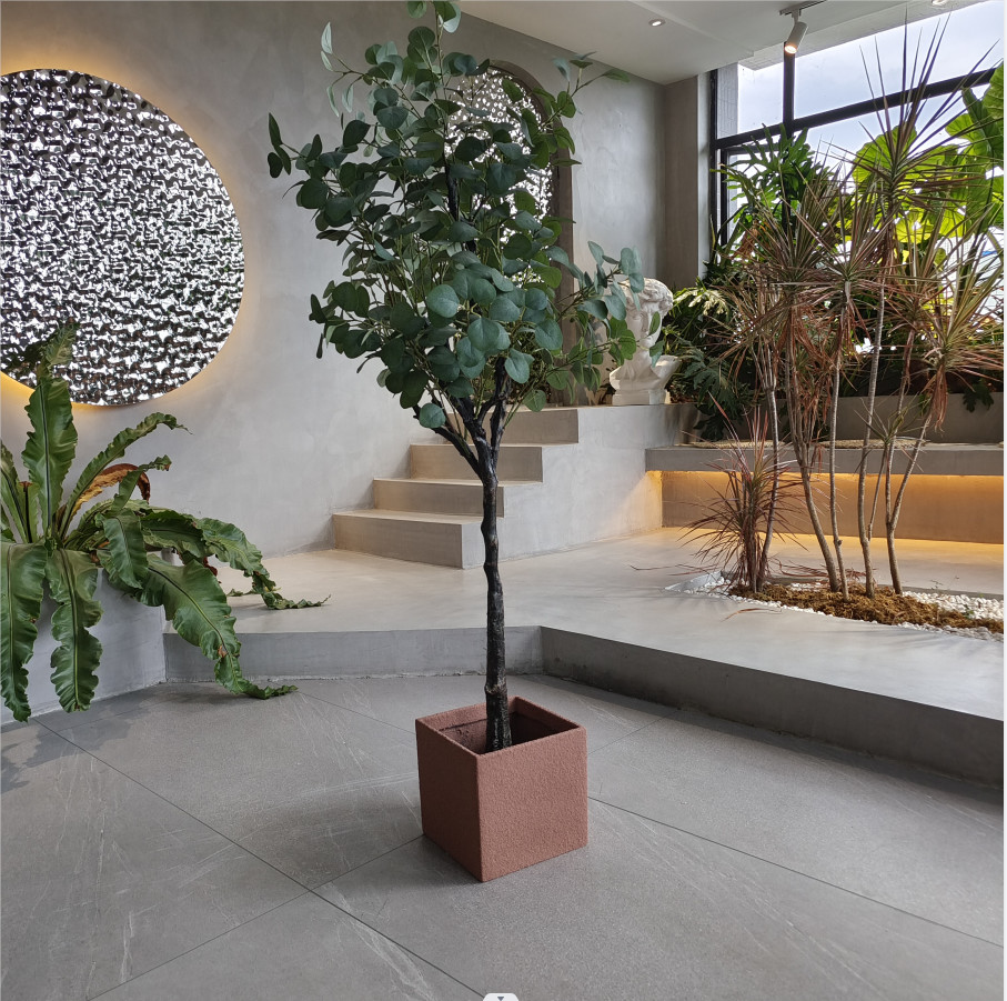 Garden Fiberglass Flower Planters Home Indoor And Outdoor Decor