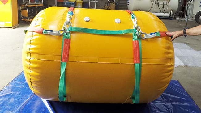 Large Capacity Dock Airbags , Inflatable Construction Marine Lift Bags