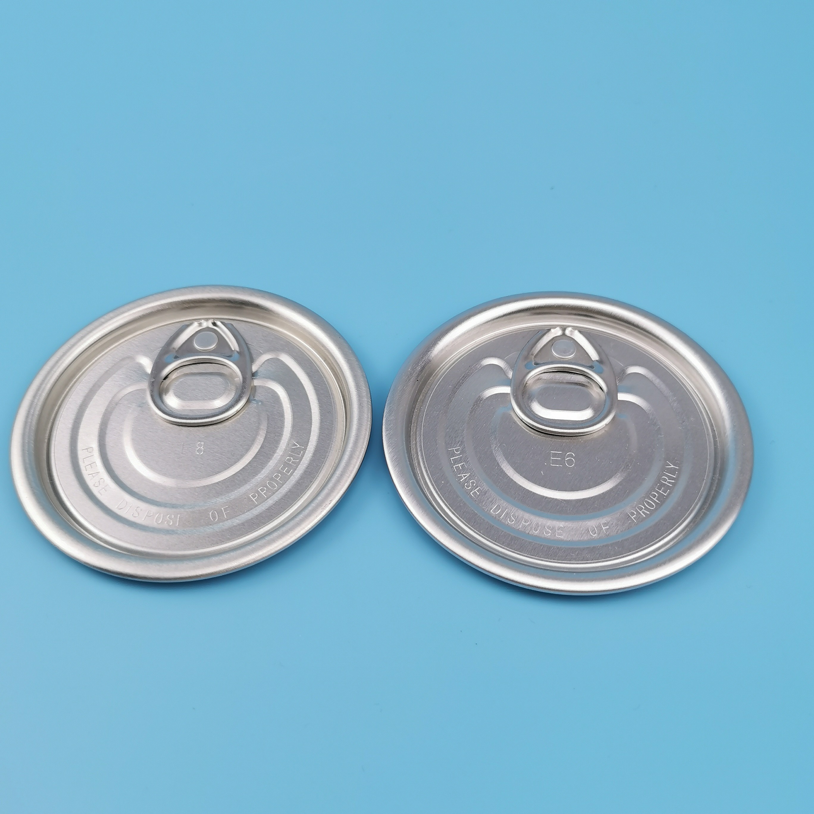 Food Grade 209 EOE 63MM 14KG Easy Open Can Lids