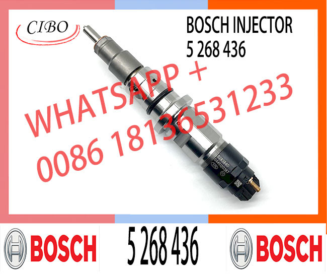 Common Rail Injector Assembly 0445120305 6746113100 5268436 for Cummins Komatsu