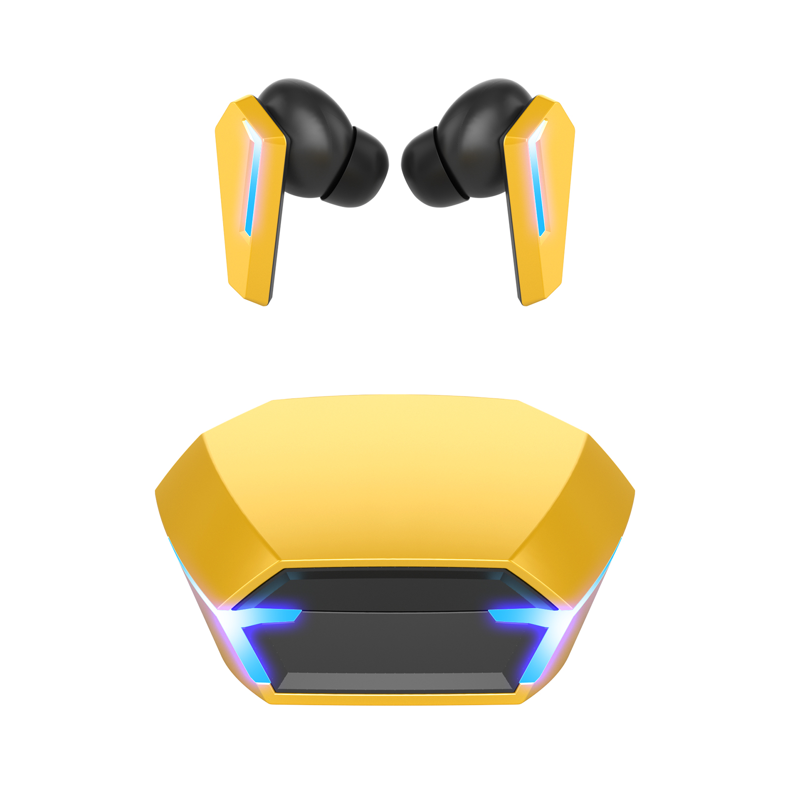 Low Latency Gaming and Phone Call True Wireless Headset with Noise Cancelling Technology