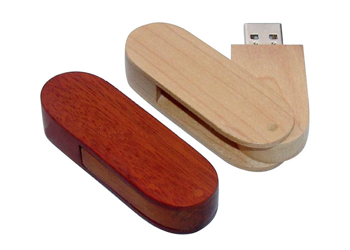 Maple Color Custom Shaped Usb Drives , 4 Gigabyte Flash Drive For Laptop