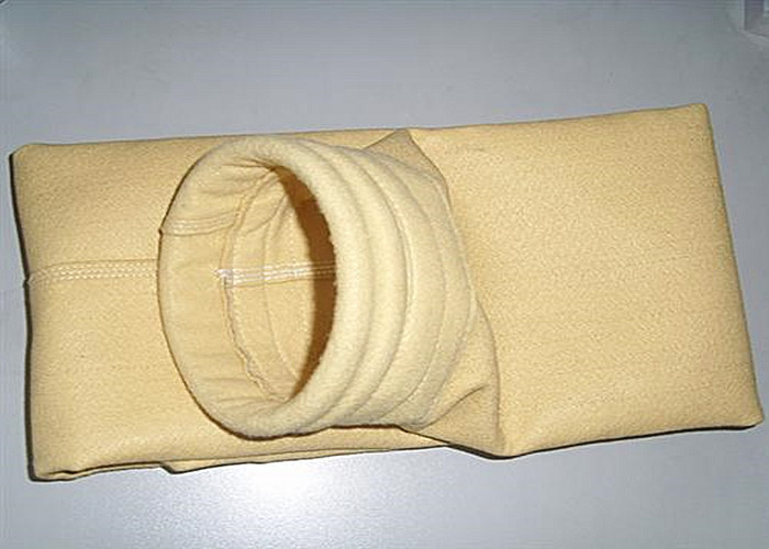 Micron Aramid filter cloth / bag Air / Dust filter media for cement industry ISO