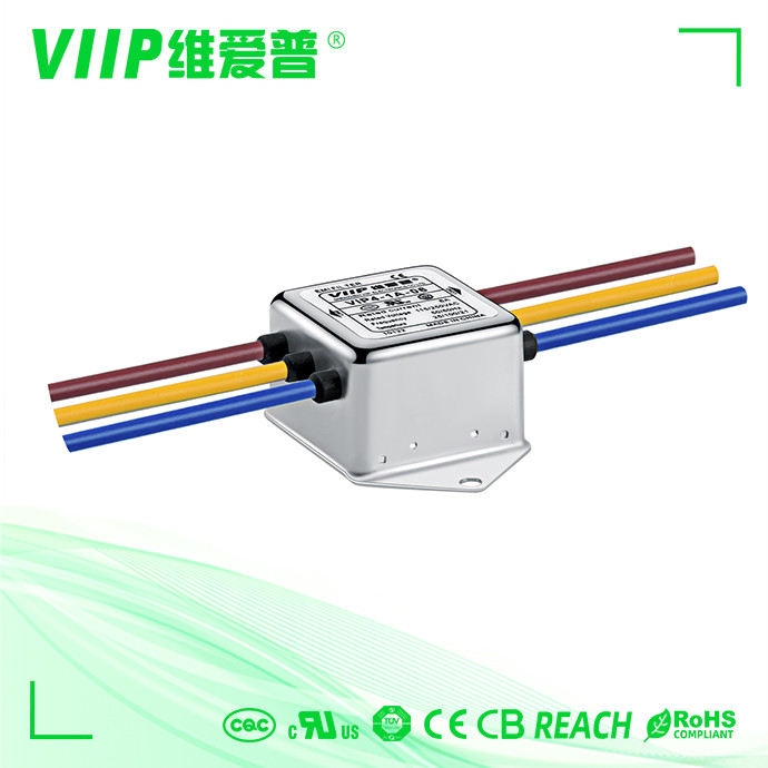 CE ROHS Single Phase RFI Filters 0.5A-300A Electronic Interference Filters
